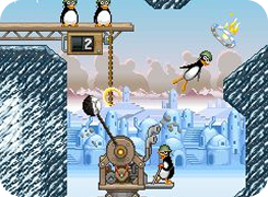 Crazy Penguin Catapult game